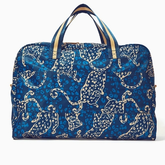 Lilly Pulitzer Bag Beale Weekender Bag NWT Easy to Spot OS - Picture 4 of 13